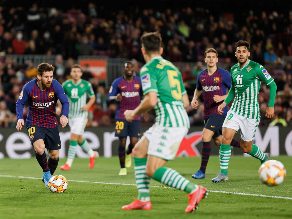 【国王杯】巴萨主场5-1大胜贝蒂斯，火力全开挺进八强！